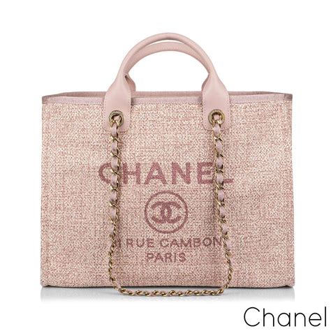 chanel deauville pink|chanel deauville pink bag.